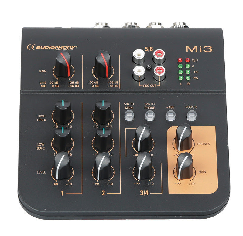 Mi3 AUDIOPHONY 3 KANAALS MENGPANEEL