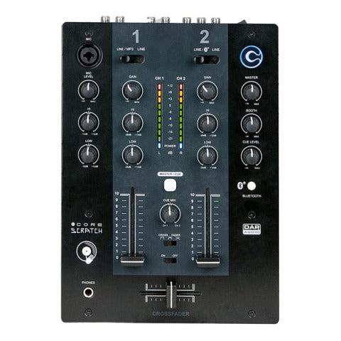CORE SCRATCH DAP 2-kanaals Scratch DJ-mixer