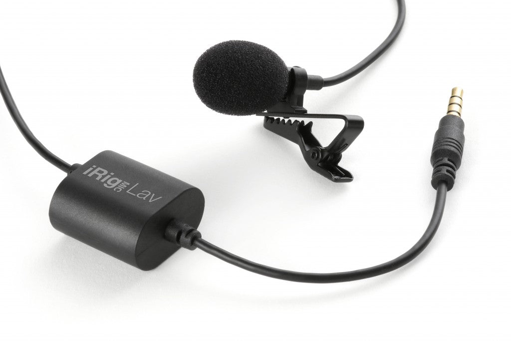 iRIG MIC LAV IK MULTIMEDIA lavelier microfoon