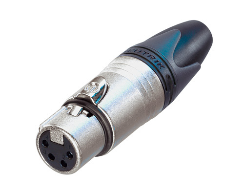 NC4FXX 4P. XLR CONNECTOR FEMALE NEUTRIK