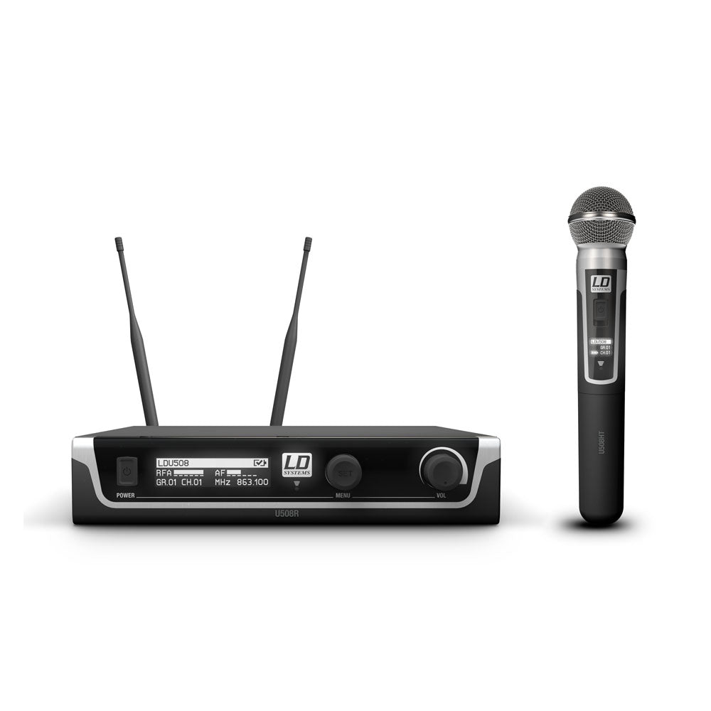 U508 HHD LD Systems Draadloze Microfoon Handheld  (EU frequentie)