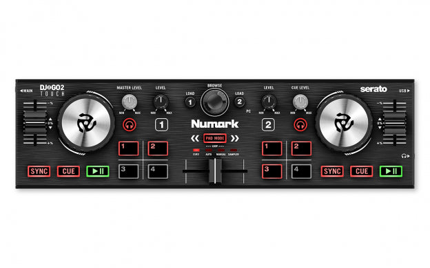 DJ2GO2 Touch Numark DJ-controller