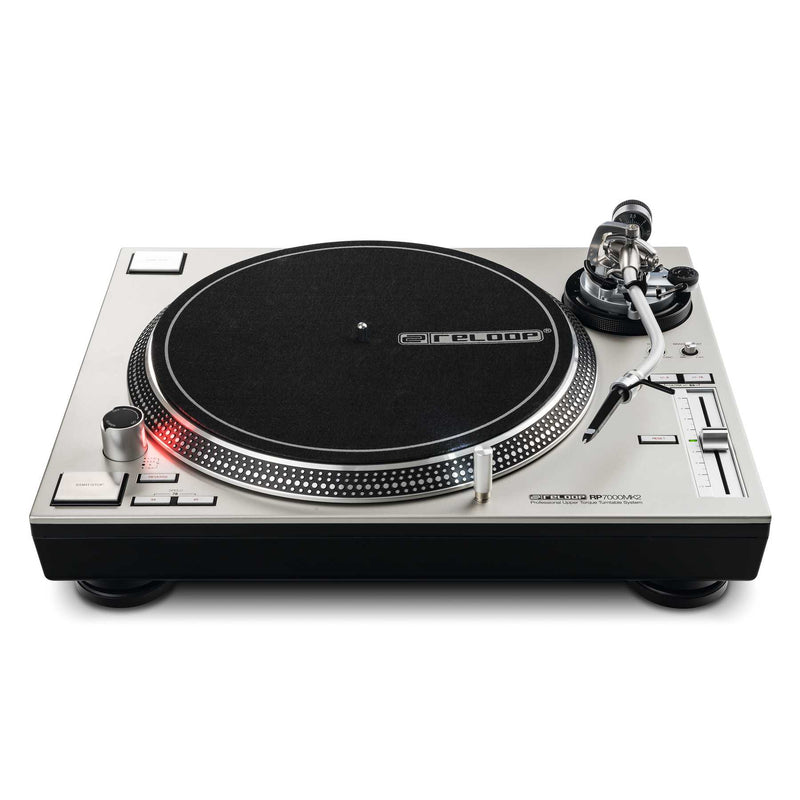 RP-7000 MK2 Reloop Direct Drive Platenspeler (Zilver)