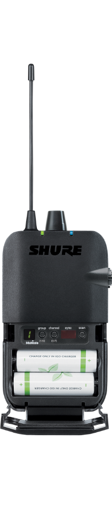 P3R PSM300 SHURE Bodypack receiver H20 (518-542 MHz BE)