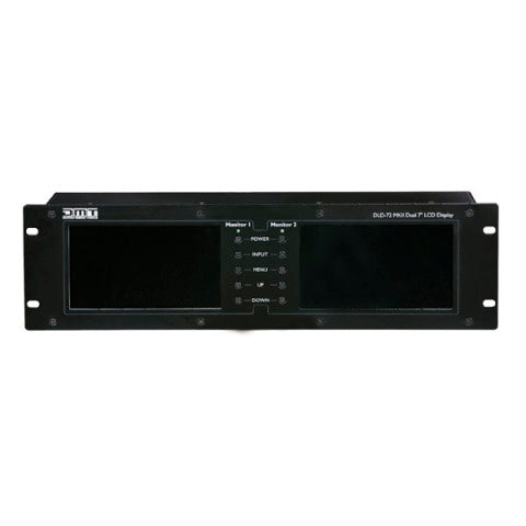 DLD-72 MKII DMT 2x 7-inch Rackmount monitor display