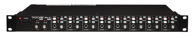 TASCAM MH-8 Hoofdtelefoon versterker