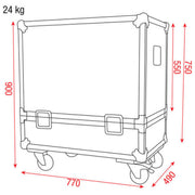 ACA-K CASE FOR  2x K-112/K-115/SPLASH