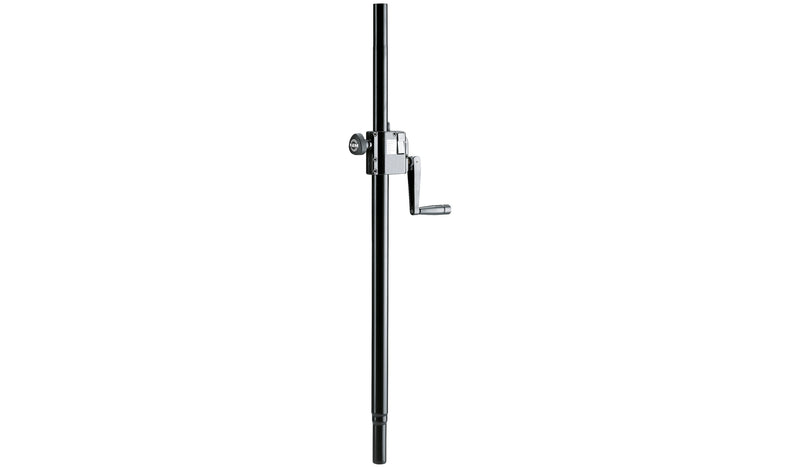 21338 K&amp;M Wind-Up Tussenpaal 104-160,5 cm Zwart