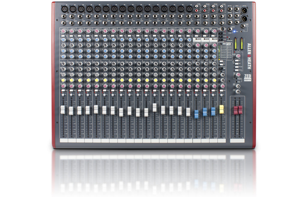 ZED22FX ALLEN&amp;HEATH 22-kanaals analoge mengtafel