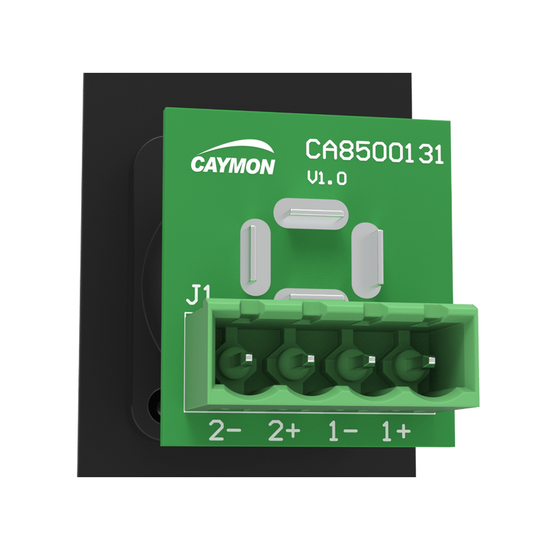 CASY141/B Caymon 1 Unit Afdekplaat met Speakon 4p naar Terminalblok
