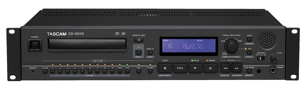 CD-6010 Tascam CD Speler