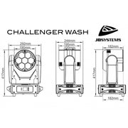Challenger Wash JB Systems Wash Movinghead 