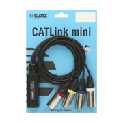 CATLink MINI 4-channel multicore adapter etherCON F - 4 x XLR 3p M