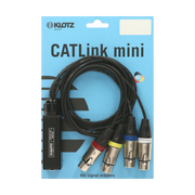CATLink MINI 4-channel multicore adapter etherCON F - 4 x XLR 3p F