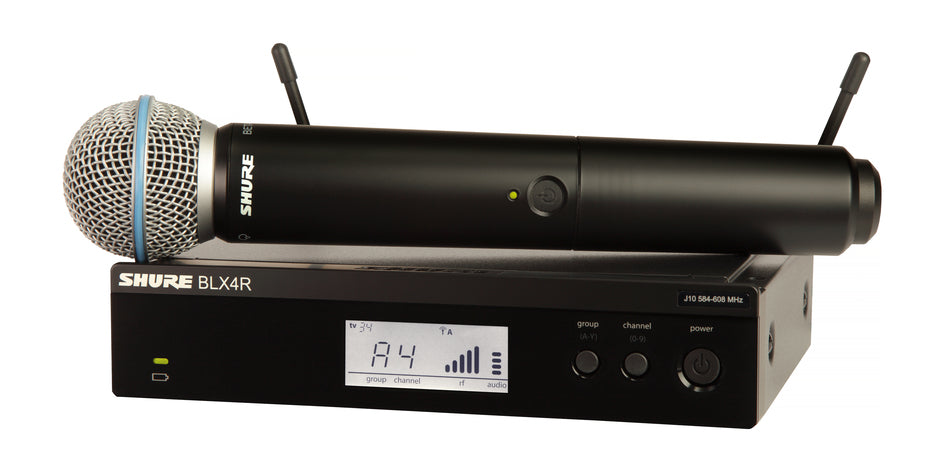 BLX24RE/B58-H8E SHURE Draadloos microfoon systeem (518-542MHz, BE)