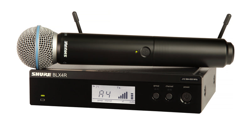 BLX24RE/B58-H8E SHURE Draadloos microfoon systeem (518-542MHz, BE)
