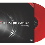 TRAKTOR Scratch Control Vinyl Rood MK2 Native Instruments