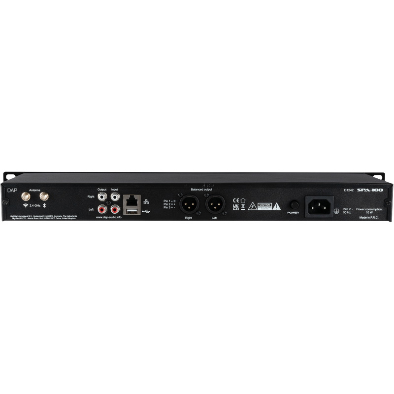 SPA-100 DAP Streaming Voorversterker