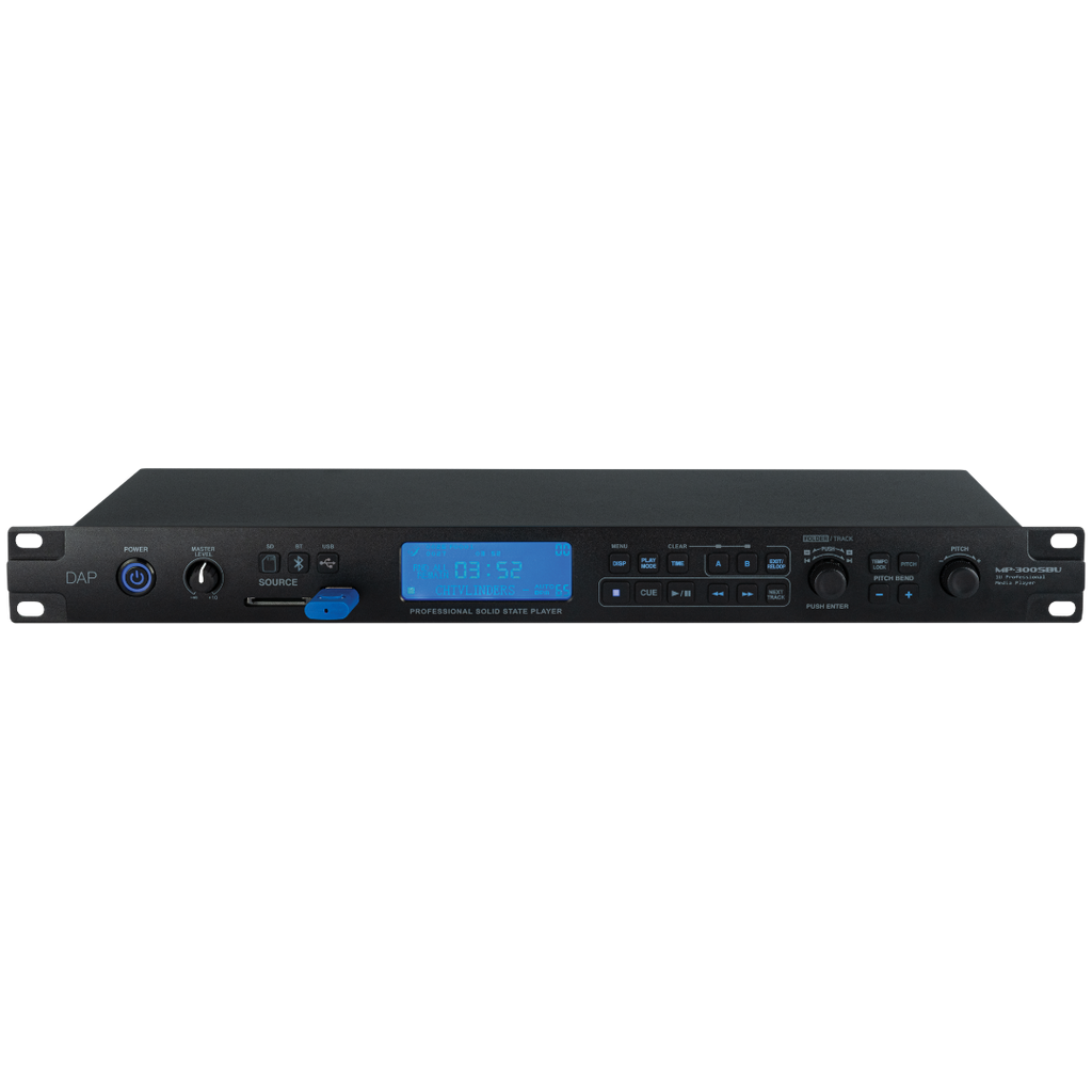 MP-300SBU DAP Professionele USB/SD/BT Mediaspeler