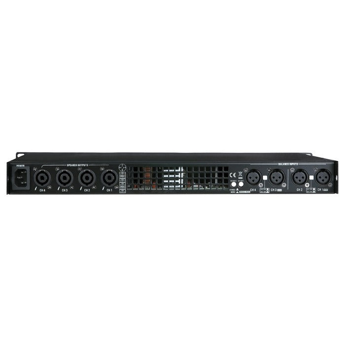 Qi-4200 DAP 4-kanaals installatieversterker 