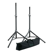 21459 SPEAKER STAND PACKAGE BLACK K&amp;M 