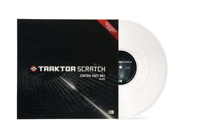 TRAKTOR Scratch Control Vinyl Clear MK2 Native Instruments