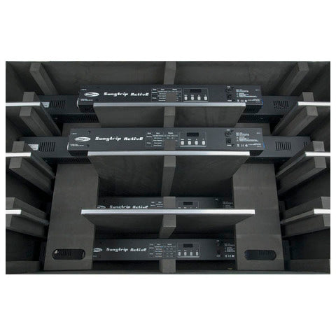 FLIGHTCASE VOOR 8X ACTIEVE SUNSTRIP DAP AUDIO