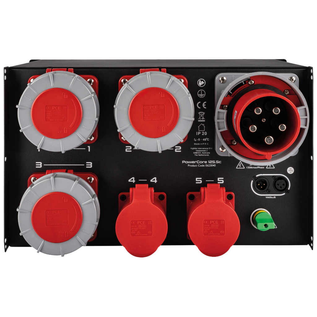 PowerCore 125.5c ShowGear CEE Stroomverdeler