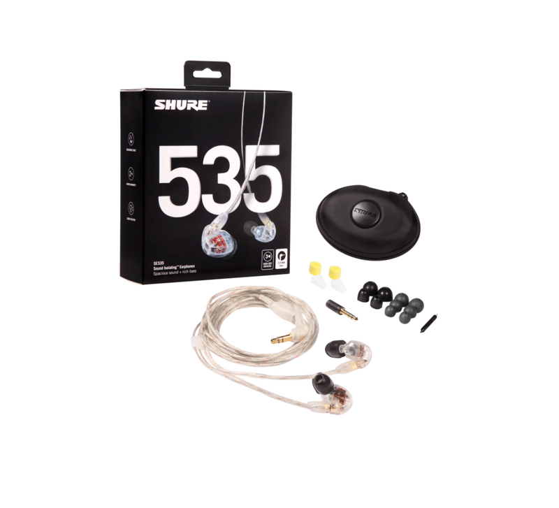 SE535-CL SHURE Professional In-ear Monitors