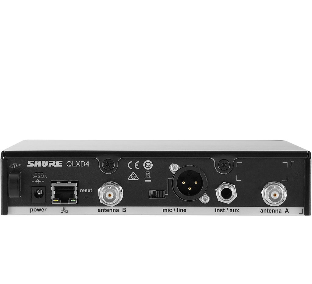 QLXD4-H51 Ontvanger Shure (534-598MHZ, BE)