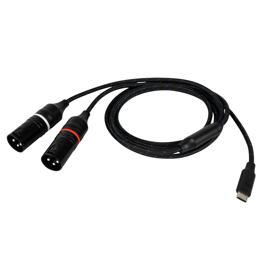 FL115 - Audiosignaalkabel USB-C naar 2x XLR/M 3p (1.5m)