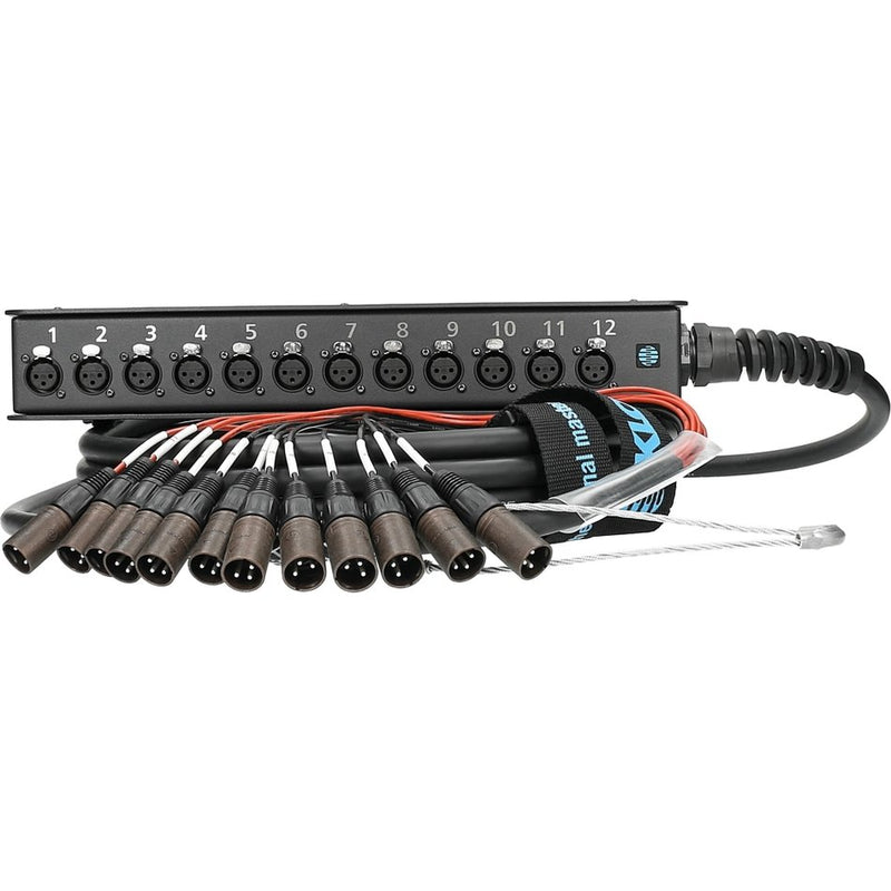 StraightLink 12/0 XLR 3p 12-kanaals Klotz Stageblock (15m)