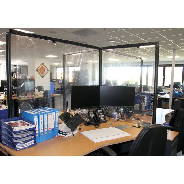 Transparant screen Wentex 1.25(H) x 1.3(W)