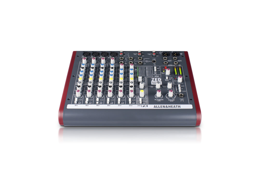 ZED-10 ALLEN &amp; HEATH 10-kanaals analoge USB mengtafel met FX