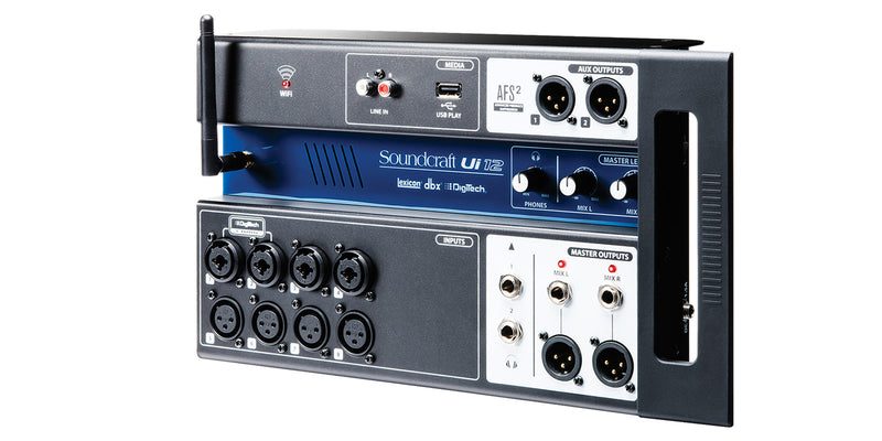 Ui12 Soundcraft 12-kanaals digitale Mengtafel