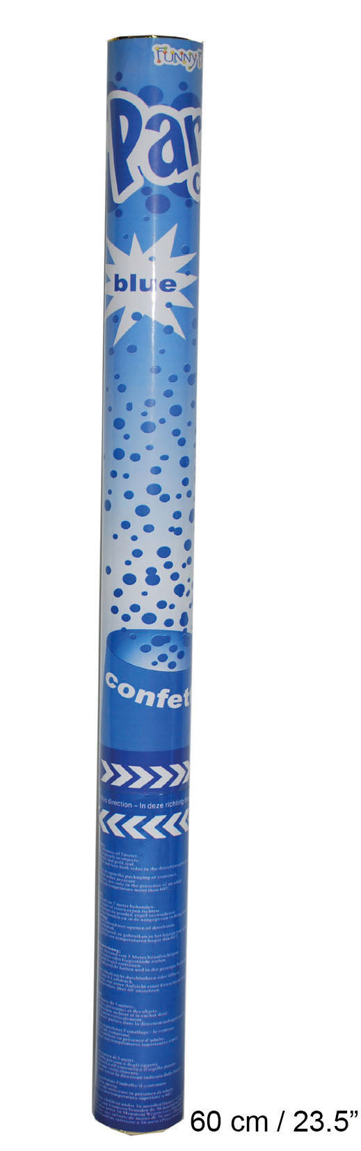Confetti Handheld Blauw Stage Effects 60cm 