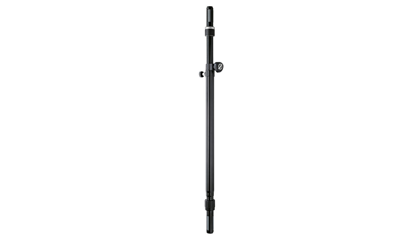 21366 K&amp;M Tussenpaal 98-147 cm met Ring Lock Zwart