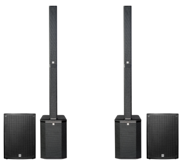 POLAR 12 MK2 HK Audio Kolomluidspreker incl Cover (Zwart)