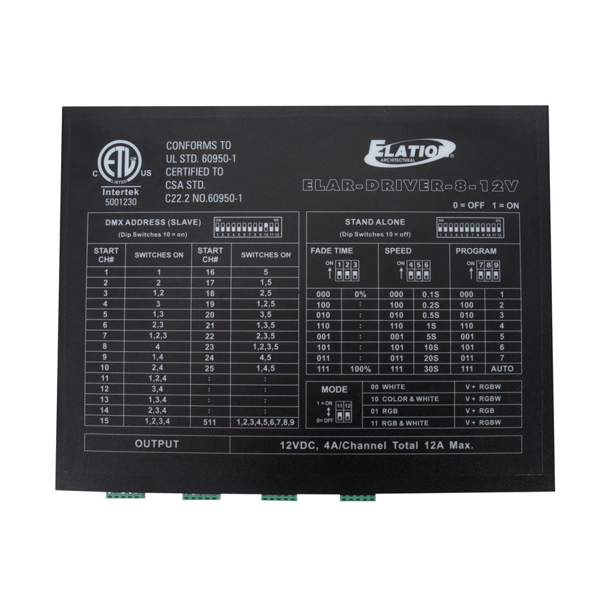 Elar Driver 8 - 12V Elation
