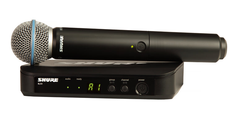 BLX24E/B58 SHURE Draadloos microfoon systeem (518-542MHz, BE)