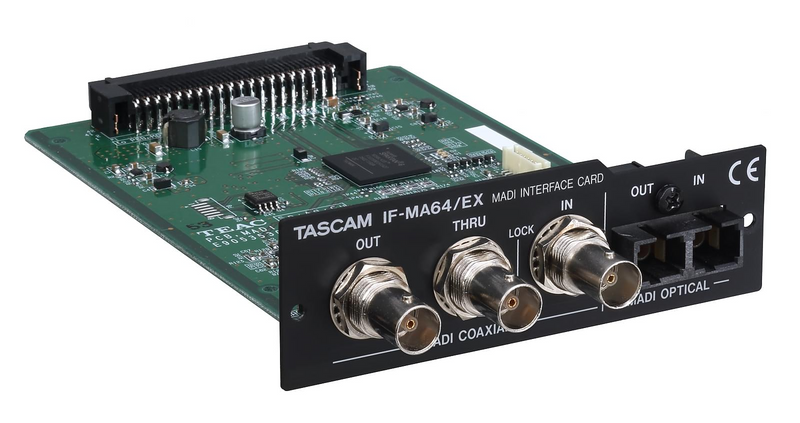 IF-MA64/EX Tascam MADI Interface Kaart
