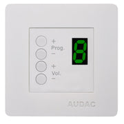 DW3020/W MUURPANEEL CONTROL. 8 ZONES FOR 45X45 WIT
