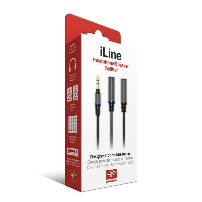 iLINE Hoofdtelefoon Stereo Splitter Ik Multimedia