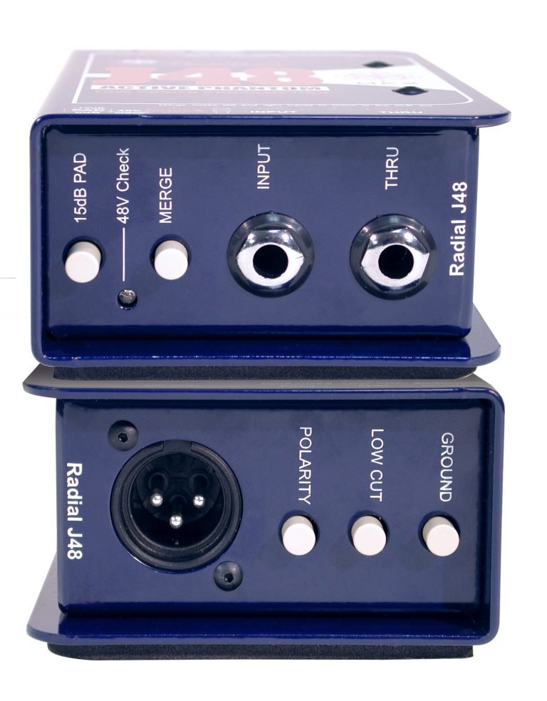J48 MONO MKII RADIAL Actieve DI Box