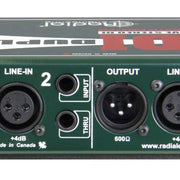 JDI DUPLEX RADIAL Passive Full-Featured Stereo DI