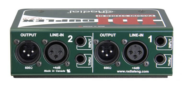 JDI DUPLEX RADIAL Passive Full-Featured Stereo DI