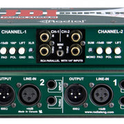 JDI DUPLEX RADIAL Passive Full-Featured Stereo DI