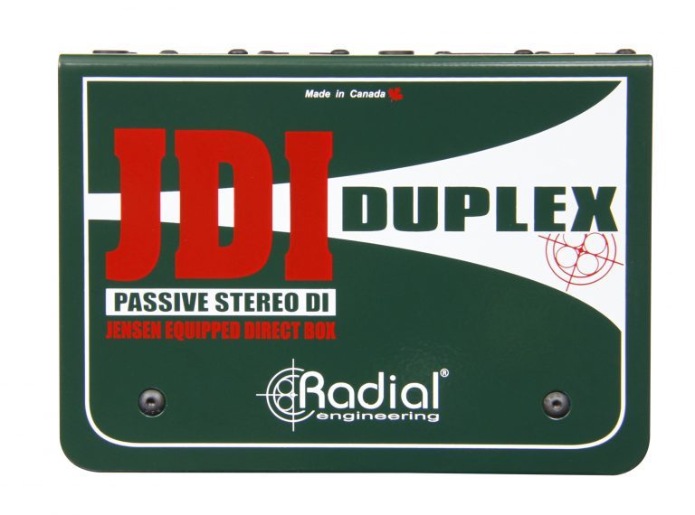 JDI DUPLEX RADIAL Passive Full-Featured Stereo DI