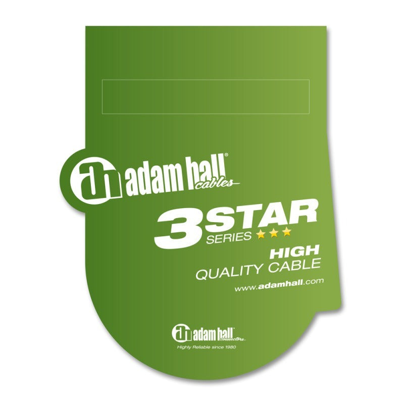3-Star Adam Hall Microphone Cable (1m)
