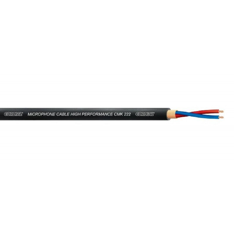 MICROFOONKABEL  PVC ZWART MY206SW KLOTZ /ROL 100M